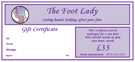 Gift Certificate